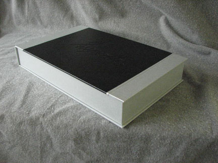 Impala book clamshell box flat